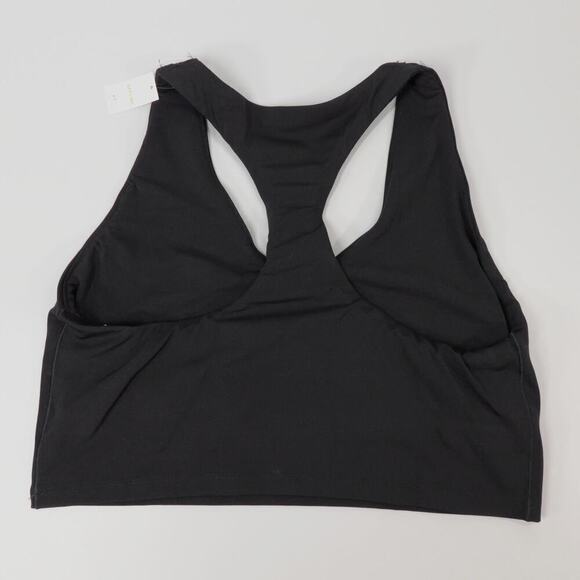 AERIE Offline Real Me Sports Bra Womens XL Black Longline Racerback Athleisure - Picture 4 of 15